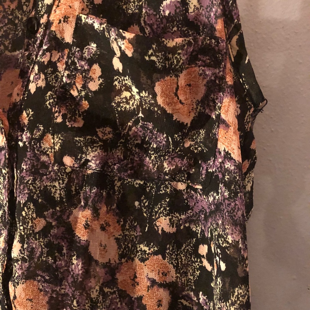 Sheer Pattern Tank Top - Picture 2 of 2